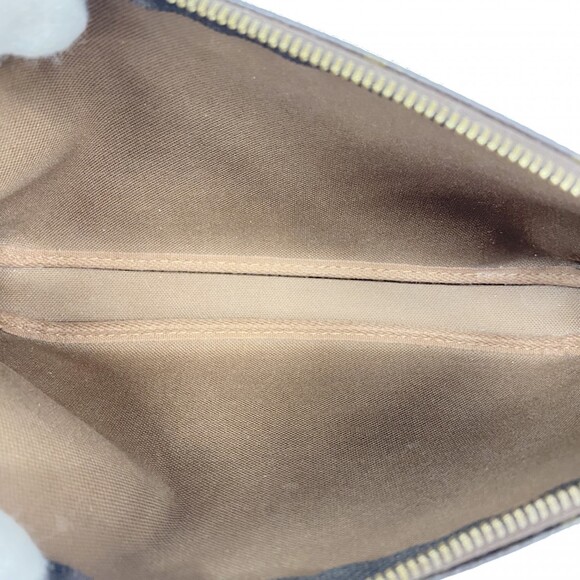LOUIS VUITTON Authentic Brown Monogram Pochette Pouch - Picture 4 of 10